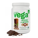 Vega Protein dan Hijau Powder Protein, Chocolate - 20g Tanaman Berdasarkan Protein Plus Vegan, Vegan, Non GMO, Pea Protein untuk Perempuan dan Pria, 1.2 pon (Packaging May Vary)