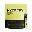 Hydrofy Hydrogen Water + Electrolytes Minum Mix 124; H2 Paket Hidration dengan Molecular Hydrogen, Sodium, Potasium, Magnesium, Kalsium, dan Mineral 124; Tidak Gula 124; Lemon Lime 124; 25 ct