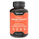 Sunflower Sunflower Vitamin E 268mg (400 IU) dengan Mixed Tocopherols 124; Essiable Skin Vitamin & Imune Dukungan Non-GMO, Soy & Gluten Free 124; 300 Softgeels