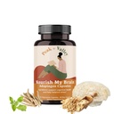Peak + Valley Nootropic Brain Supplement for Memory & Focus with Lion 's Mane Mushroom & Ashwagandha - 60 Ct Adaptogen Capsules - Dewasa / Seniors - Cognitive, Brain Fog, Energi Formula