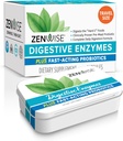 Zenwise Health Digetical Enzymes and Bromelain for Gut Health - Probiotic Multi Enzymes with Pregories and Progories for Women and Men for Digetical Health and Bloating Relief for Diatle -15 CT