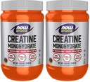 NowSports Nutition, Creatine Monohydrate Powder, Mass Building * / Energy Produksi *, 21.2- Ounce (Paket 2)