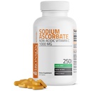 Bronson Sodium Accorbate Non Acidic 1000 Mg Tablet - Gentle On The Stomach - Immune System Booster - powerful Antioksidant - Non GMO Vitamin C Supplemen, 250 Count