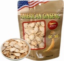 1 Bag of American Wisconsin Ginseng Slices - Panax Ginseng. Boosts Body Imunity, Energy & Stamina for Man & Women