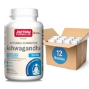 Jarrow Formulas Ashwagandha 300 mg - 120 Veggie Capsules - Overall Health & Resistance to Fatigue - Support Endurance, Muscle Recogitive Health - 60 Servings (Paket 12)