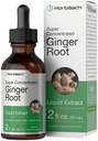 Horbäach Ginger Root Extract Liquid 124; 2 oz 124; Alkohol Free Supplement £124; Super konsentrasi 124; Vegetarian, Non- GMO, Gluten Free