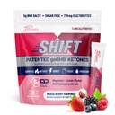 Real Ketones BHB Exotious Ketones Minum Paket Mix Keto Electrolytes Powrents No Sugar dengan 4 Main Fasting Electrolites Plus Hydrating Pattened Keto BHB - 30 Count Mixed Berry Caffeine