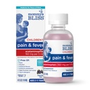Pemulih Demam dan Demam, Anak-anak Acetaminophen, Dye Free, Delicious Mixed Berry Flavor, Ages 2 +, 4 Fluid Ounces
