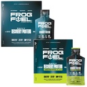 Kodok Power Fuel Reguler & Power Energized Complete Protein Shot Bundle, 15g Protein Nano-Hydrolyzed Grass Fed Collagen, Post Workout, Fat & Sugar Free, 22 Amino Acids, Berry, 1 oz Packets, 48 Pack