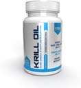 Nutrition Nubel Segar Antartika Krill Oil 10000mg, Omega 3 's, Extra Power, EPA & DHA softgeels dengan antioksidant Astaxanthin. Tambahan Kesehatan Jantung dan Tidak Ikan Aftertaste. 240 gelcaps