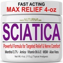 Sciatica Nerve Cream - Maximum Power Comfort Cream for Feet, Hands, Legs, Toes, Back