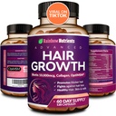 Pertumbuhan Rambut Vitamin Bagi Perempuan 126; Biotin 10.000mcg, Collagen, OptimMM Patented, goMCT ®, Saw Palmetto 124; Alame Regore Stronger & Healthier Hair, Skin and Nails 124; Stops Hair Loss 24; 60 Day Suply