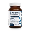 Metagenik Vitamin B-Complex - Aktif B6 & B12 Vitamin dengan Limbah - Mendukung Energi Metabolisme, Stress Response, Keseimbangan Homocysteine & Nervous System Kesehatan - Vegetarian & Gluten- Free - 60 tablet