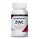 Kirkman - Zinc 20mg - 250 Capsules - Imune Dukungan - Absorpsi Tinggi - Hiperalergenik