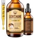 Lions Mane Supplement, Liquid Mushroom Extractions Drops, 8 Mushroom Complex for Cognitive and Immunity Boost, Up to 2 Monday Supply, Mushroom Supplemen dengan Singa Mane, Cordyceps, Reishi