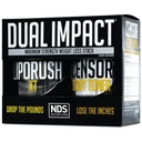 NDS Nutrition Maximum Power Dual Impact Stack - Powerful 2-in- 1 Weight Loss Kit High Energy Fat- Burning Next Thermogenic dengan Premium CLA Censor Body Toner (60 Caps & 90 Softgels)