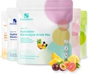 Dynatech Zero Sugar Electrolite Drink Mix - Variety Pack - Hidration Powder Paket dengan 10 Electrolite & Vitamins 124; Non-GMO, Gluten Free, Vegan Electrolytes Pawder Pawkers 124; 16