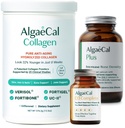 ALGAECAL Calcium, Vitamin D3 & Collagen Bundle - Collagen yang hidrolyzed dengan Clinickin-Didukung Verisol, Fortibone & Fortigel, Plus Calcium, Vitamin ADEK, & Trace Mineral for Bone Health & Anti- Aging