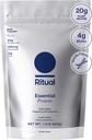 Kholin untuk mendukung Prenatal, Postpartum, & Lactation, 20g Protein Pea Organik dari Farms Regeneratif di Amerika Serikat, Gluten Free, Plant Based, Sugar Free Vanilla, 1Lbs