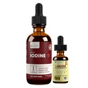 Aktif Iodin + iAbsorb - Nascent Iodin Drops - Liquid Deliquid for Better Absorpsi - Cofactors for Better Delicents - Support Healthy Energy, Vitalitas & Iodine Levels