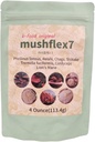K-Food 7 Mushroom Powder Suplemen dengan Phellinus linus, Reishi Merah, Singa Mane, Cordyceps, Chaga, Shiitake, Tremella fuciformis, Produksi Korea - 4 Ounce