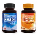 BioEmblem Antarktic Krill Oil Suplemen Curcumin Turmerik dengan BioPerine