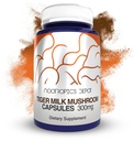 Nootropics Depot Tiger Milk Mushroom Capsules 124; 300mg 124; 60 Count 124; Lignosus rhinocerus Sclertium 124; Cognition, Histamine, & Respiration Support