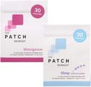 Patch Remedy Hot Flash & Sleep Bundle - Menopause Relief for Women and Relax Sleep Patch with Lavender, Transdermal Skin Patches Kit for Womens Wellness