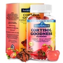 Suplemen Cortisol untuk Hormone Harmony, 17- 1 Cortisol Gummies untuk Perempuan & Men Cortisol Reducer dengan Ashwagandha, Rhodiola Rosea, Holy Basil, Valerian Dukung Stress Relief & Cortisol Keseimbangan