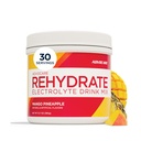AdvoCare Rehydrate - Electrolite Drink Mix - Termasuk Magnesium, Sodium, Potasium & Calcium - Antioxidant & Amino Acid - Support Hidration & Recovery - Mango Pineapple, 12.7 oz