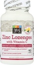 365 oleh Whole Foods Market, Zinc Lozenge dengan Vitamin C, 90 ct