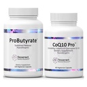 Tesseract Medical Research Probutyrate Gut Health Suplement, Butyric Acid Complex & CoQ10 Pro, Koenzim Q10 for Health, Muscle Health and Cellular Energy Production