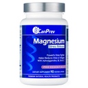 CanPrev Magnesium Bisglycinate with Ashwagandha, B5, B6 & Vitamin C, 90 Veg Caps, 30- Day Supply, Dukung Revelful Nights & Relaxation, Helping Energy & Imune Fungsi, Vegan, Non-GMO, Dairy, Soy, Gluten