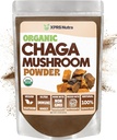 XPRS Nutra Organic Chaga Mushroom Powder - Premium USDA Organic Chaga Mushroom Popper - Chaga Powder for Imunity - Vegan Friendly Superfood for Chaga Tea and Beverage (4 Ounce)