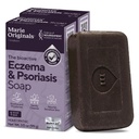 Marie Originals Eczema Face Soap Body Wash Bar-All Natural Psoriasis, Dermatitis Treatment for Dry Itchy Flaky Flaky Relief - Gentle Detoxicaying, Healing, Anti- Itch, Cleansing Skincare (Kembang 2)