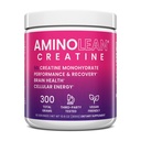 AminoLean Creatine for Women and Men, Pure Micronized Creatine Monohydrate Application For Muscle Toning, Mood Dukung, Energy Boost, and Brain Health, 300g