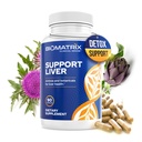 BioMatrix Liver Cleanse Detox & Repair, Artichoke Extract Liver Health Formula, Liver Suplement with Milk Thistle, Taurine, Methionine 124; 1 + Month Suppply for Men and Women