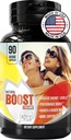 Jadee Natural Male Enhancing Supplement - Increase 2 "in 60 Days Enlarement Pills, Propiness Size, Power, Energy, Stamina, Lost Evener Support, Testosterone Booster for Men
