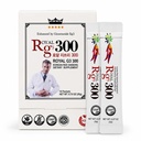Premium RG3 300 Bedak Merah Ginseng Korea - Enhanced Ginsenosides (50mg Rg3 / Sachet), Dibuat di Korea, 10 Sachets