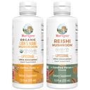 MaryRuth Organics Lion 's Mane Lipomal (Coffee Cake) & Reishi Mushroom (Candice Pecan); Clean Label Project Verified ® 14; Vitamin for Cognitive Dupport, Imunity, & Overall Health 124; Vegan, Non-GMO