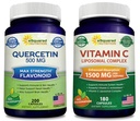 ASquared Nutrection Bundle for Quercetin 500mg & Vitamin C Lipomal Complex 1500mg - Dukungan Imune