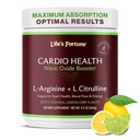 "Fortune L Arginine L Citrulline Supder" - "High Potence Nitric Oxide Suplement Booster" dengan Natural Lemon Lime Flavor - Kesehatan Cardio, Tekanan Darah dan Dukungan Vascular - 258g