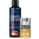 Sensor NDS NTS Nistition Fat Loss - Body Toner with CLA (90 Softgels) & Siren Labs L- Carnitine Elite Burn Fat Loss Duss Strawberry Blast 3000 mg (32 Servings)