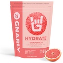 Gnarly Nutition Hydrate Electrolite Powder - Ruby Red Grapefruit Hidration Minum Mix - NSF Isi Disertifikasi - Solusi Electrolite, Performance & Recovery - Ruby Red Grapefruit, 14.10 oz