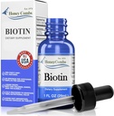 Biotin Cair Drops Made in USA - Great for Hair, Skin, Nails 500% DV per Serving - 36 Pelayan per Kontainer - Great for Men, Women, Children - Vegan Vitamin B7 Liquid - Bulk Sizes Juga Tersedia
