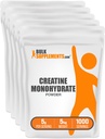 BulkSuplements.com Creatine Monohydrate Powder - Creatine Supplement, Micronized Creatine Creatine Powder - Unflafeted & Gluten Free, 5g (5000mg) per service, 5kg (11 lbs) (Paket 5)