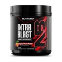 NutraBio Intra Blast Bcaa Powder Amino Acid Suplement, Electrolite & Hydration Blend, Intra, Pre Workout & Muscle Recovery, 20g Ease Amino Acids Powder, 5g Glutamine- Tropical Fruit Punch, 30 Serving