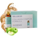 Rilis Advanced Collagen Beauty Drink with Glutathione, Hyaluronic Acid & Antioksidants - Post-Summer Skin Recovery & Made in USA - Apple Flavor - 10 Bottles x 50mL