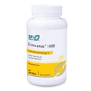 Lab Klaire SFI Health EIomax 1000 TG Fish Oil - 1000 mg EPA / DHA per Gel lembut, Ultra Pure Omegaga- 3 Pil Minyak Ikan - Menyediakan - Alami Lemon Flavor untuk Tidak Ikan Burps (60 Softgels)