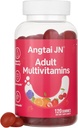 Multivitamin Gummies for Women & Men - 13 Vitamin & Minemins (A, C, D, E, Biotin, Folic Acid, Zinc), Vegan Friendly, Dukung Kesehatan Ammune Berry Flavor, 120 Multivites Gummies, 60 Hari Supply